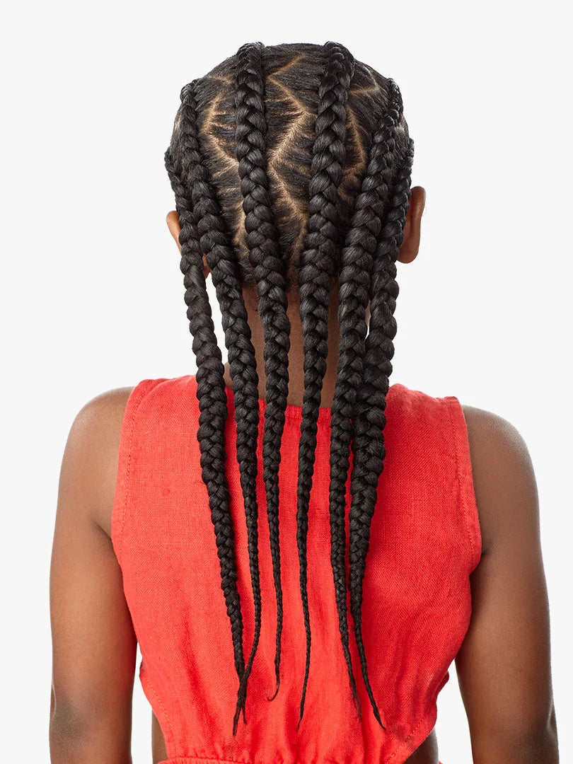 X-pression Kids Pre-Stretched Braid 28"