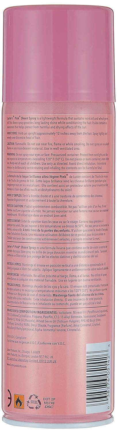 Shea Butter Coconut Oil Silkening Sheen Spray