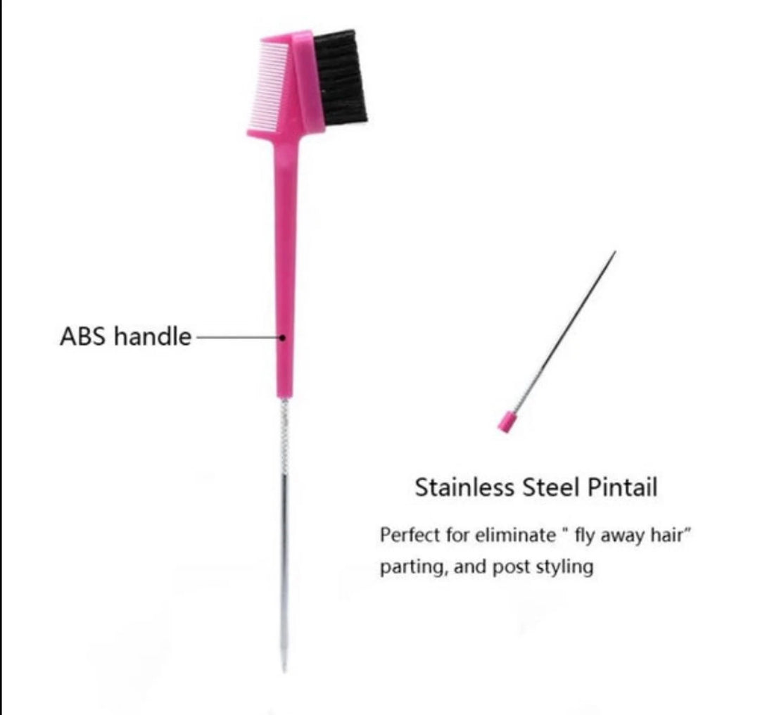 AB 3 in 1 Edge brush w/ metal pin