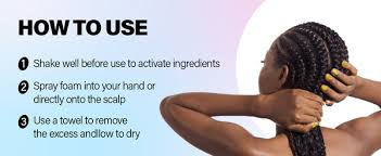 BRAID FORMULA NO-RINSE CLEANSING FOAM - 8.5 oz / 250ml