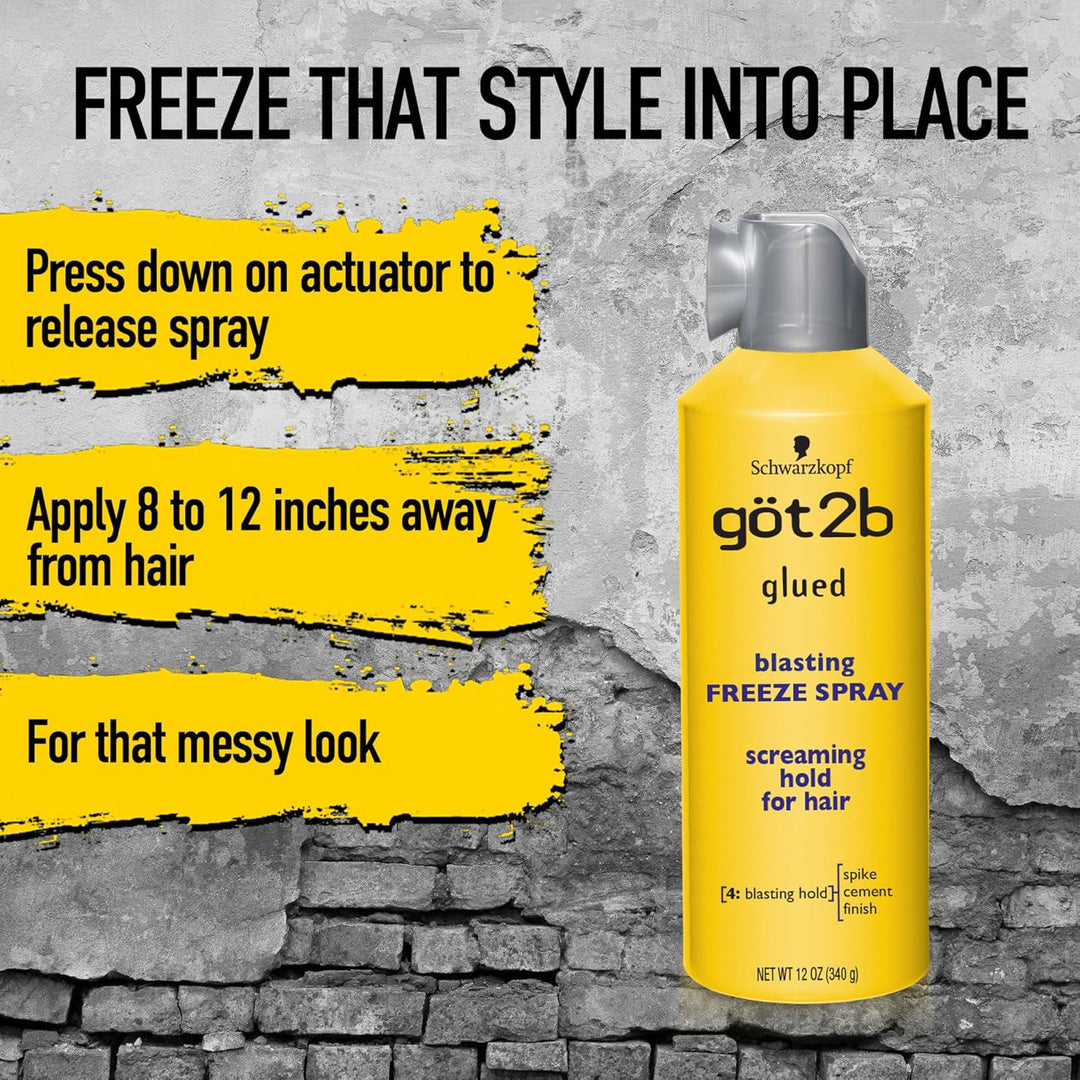 Got2b Glued Blasting Freeze Spray 12oz/340g