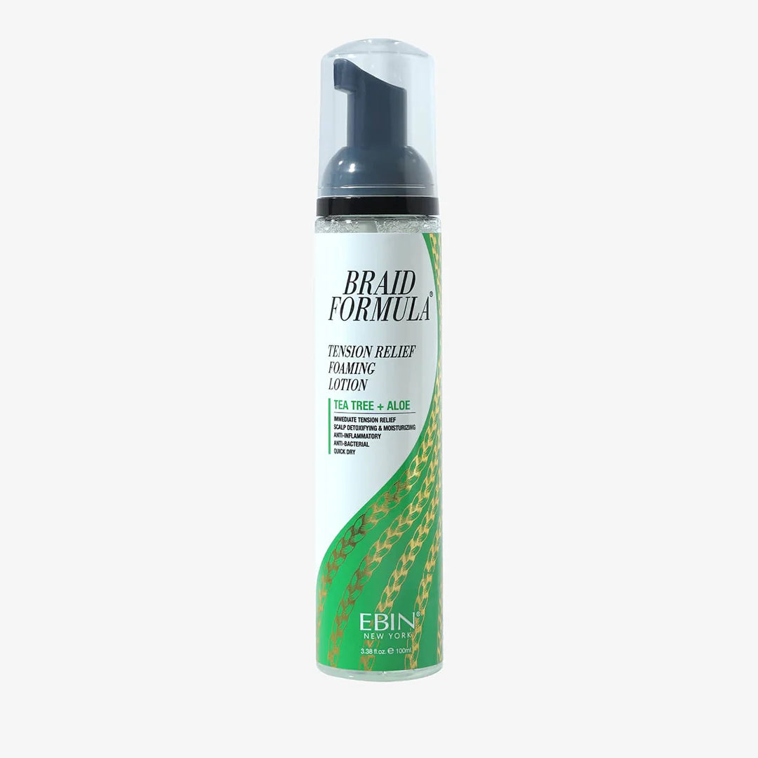 Braid Formula - Tension Relief Foaming Lotion 8.5 oz / 250ml