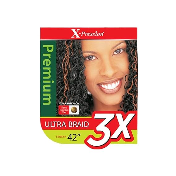 Outre Xpression Pre-Stretched Braiding Hair 52 3X