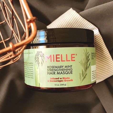 Mielle Organic Rosemary Mint for Scalp & Strengthening Hair Masque