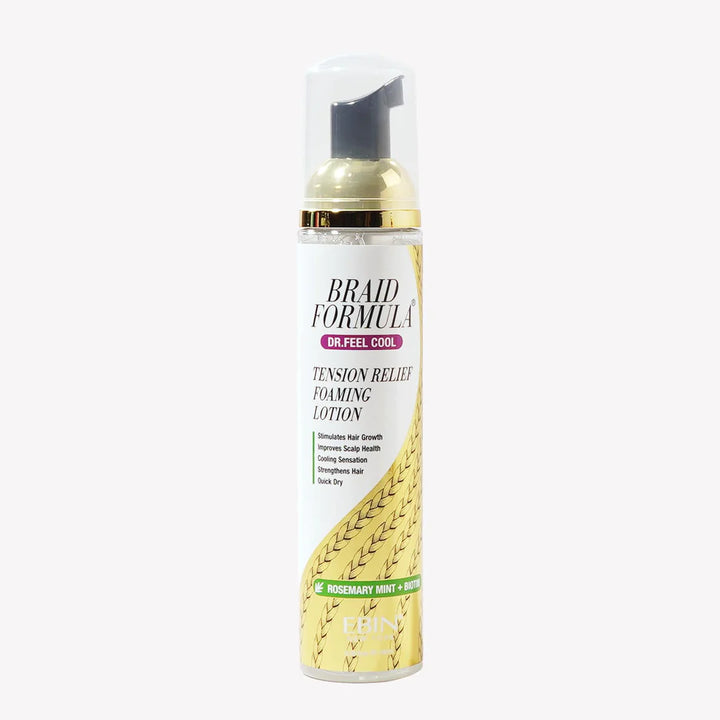 Dr. Feel Cool Tension Relief Foaming Lotion - Rosemary Mint + Biotin 100ml