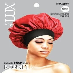 LUX Luxury Silky Satin Bonnet Solid