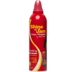 Ampro Shine ‘n Jam Magic Fingers Setting Mousse - BBII Barber & Beauty Supply